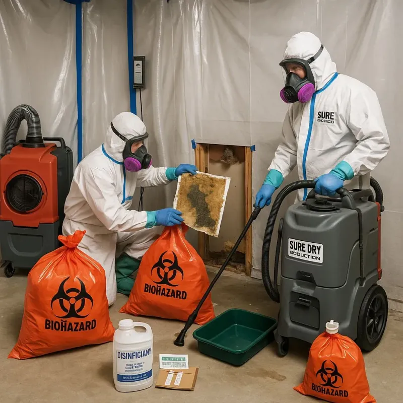 Contaminated Water Handling Protocols process in Sherrills Ford, NC
