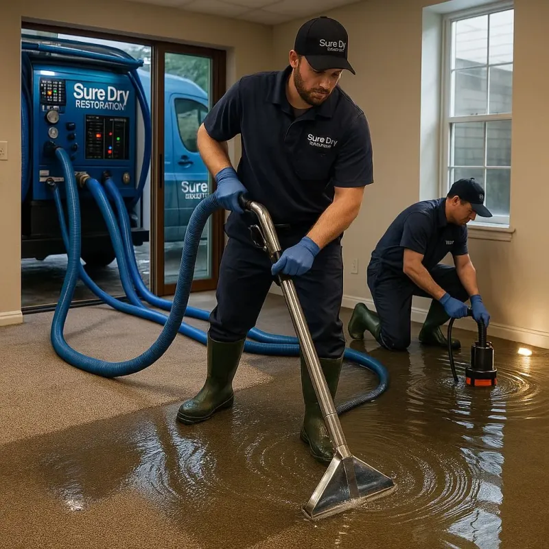 Water Extraction and Removal process in Sherrills Ford, NC